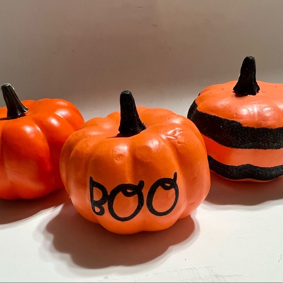 Set of 3 pumpkin decor - Picture 3 of 3